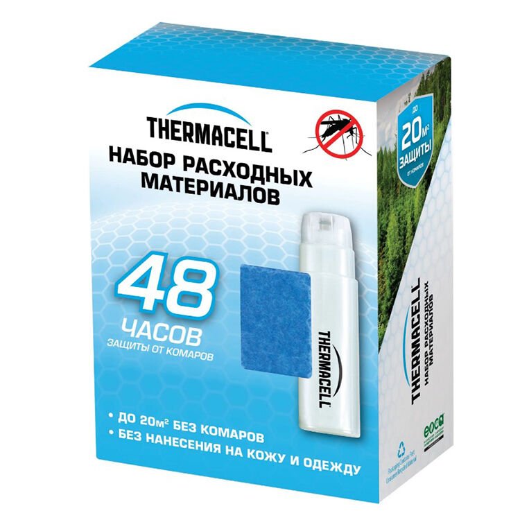 Набор для ThermaCELL запасной (4 газовых картриджа+12 пластин)