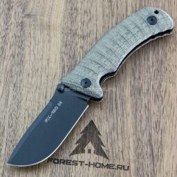 Нож Fox Pro-Hunter Black сталь N690Co рукоять Micarta (FX-130 MGT)