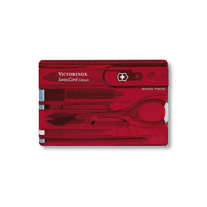 Швейцарская карточка Victorinox Swiss Card Classic Red (0.7100.T)