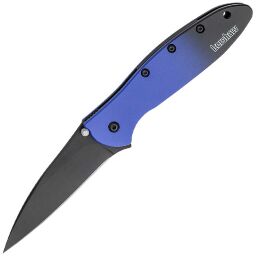 Нож Kershaw Leek black сталь MagnaCut рукоять Blue/Black Gradient Aluminium (1660GBLUBLK)