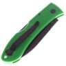 Нож Ka-Bar Dozier Folding Hunter сталь AUS-8 Black рукоять Green Zytel (4062KG)