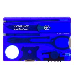 Швейцарская карточка Victorinox Swiss Card Lite Blue (0.7322.T2)