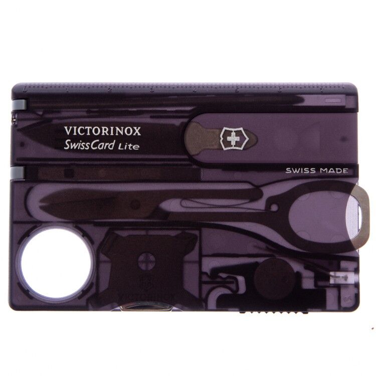 Швейцарская карточка Victorinox Swiss Card Lite Black (0.7333.T3)