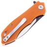 Нож Bestech Beluga Black/Satin сталь D2 рукоять Orange G10 (BG11E-1)