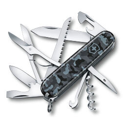 Нож многофункц. Victorinox Huntsman Navy Camouflage 91мм (1.3713.942)