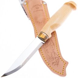 Нож Marttiini Lynx Knife 129 сталь Stainless steel рукоять карельская береза (129010) (Нож Marttiini Lynx Knife 129 рукоять карельская береза (129010))