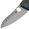 Нож Spyderco Drunken сталь S90V рукоять Carbon Fiber/Titanium (C235CFTIP)