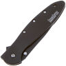 Нож Kershaw Leek DLC сталь 14C28N рукоять Black Stainless steel (1660CKT)