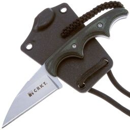 Нож CRKT Minimalist сталь 5Cr15MoV рукоять GRN (2385) (Нож CRKT Minimalist Alan Folts фикс. сталь 5Cr15MoV (CR-2385))