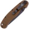 Нож Ontario RAT-2 Black сталь AUS-8 рукоять Coyote Brown GRN (8861CB)