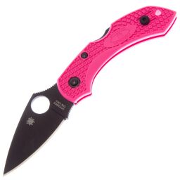 Нож Spyderco Dragonfly 2 Black сталь S30V рукоять Pink FRN (C28FPPNS30VBK2)