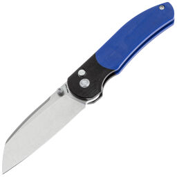 Нож Vosteed Thornton satin сталь 14C28N рукоять Blue/Black G10