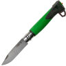 Нож Opinel №12 Explore Green сталь 12C27 термопластик (001899)