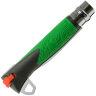 Нож Opinel №12 Explore Green сталь 12C27 термопластик (001899)