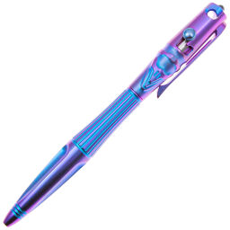 Ручка тактическая Rike Knife TR02 Blue Purple Titanium