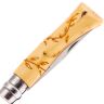 Нож Opinel №7 Nature Leaves сталь 12C27 рукоять самшит (001551)