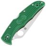 Нож Spyderco Endura 4 сталь VG-10 рукоять Green FRN (C10FPGR)