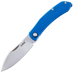 Нож SanRenMu 7315 сталь 12С27 рукоять G10 (7315) ((Blue))