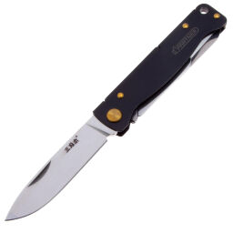 Нож SanRenMu Partner Scissors сталь 12C27 рукоять сталь (PT721) ((Black))