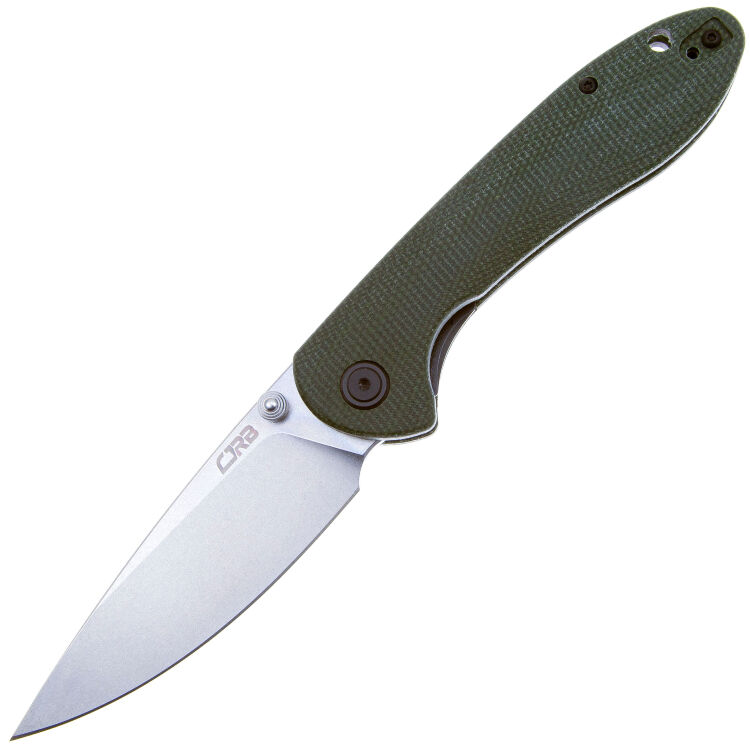 Нож CJRB Feldspar сталь AR-RPM9 рукоять Green Micarta (J1912-GGN)
