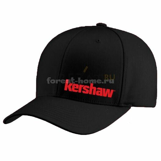 Бейсболка Kershaw Black Stretch Fit S/M черная (HatKerStretchfitBLK)