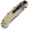 Нож Ontario RAT-1 Stonewash сталь AUS-8 рукоять Tan GRN (8880TN)