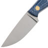 Нож Brisa Necker 70 Flat сталь Sandvik 12C27 рукоять Blue Jeans Micarta