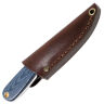 Нож Brisa Necker 70 Flat сталь Sandvik 12C27 рукоять Blue Jeans Micarta