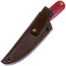 Нож Brisa Necker 70 Flat сталь Sandvik 12C27 рукоять Red Micarta