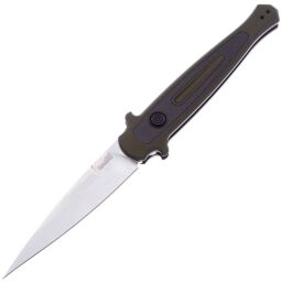 Нож Kershaw Launch 8 сталь CPM-154 рукоять Green Aluminium/CF (7150OLSW)