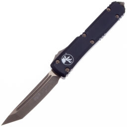 Нож Microtech Ultratech T/E Bronze сталь M390 рукоять Black Aluminum (123-13AP)