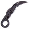 Нож CRKT Provoke Veff Serration сталь D2 рукоять Black Aluminum (4040V)