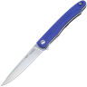 Нож N.C.Custom Minimus Satin сталь X105 рукоять Blue Micarta