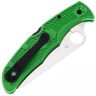 Нож Spyderco Pacific Salt 2 Serrated сталь LC200N рукоять Green FRN (C91FSGR2)