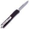 Нож Microtech Ultratech S/E Stonewash сталь M390 рукоять Black Aluminum (121-10)