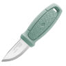 Нож Mora Eldris LightDuty сталь 12С27 рукоять Mint Green TPE (13855)