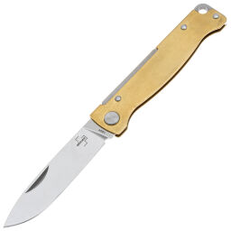 Нож Boker Plus Atlas сталь 12С27 рукоять Brass (01BO853)