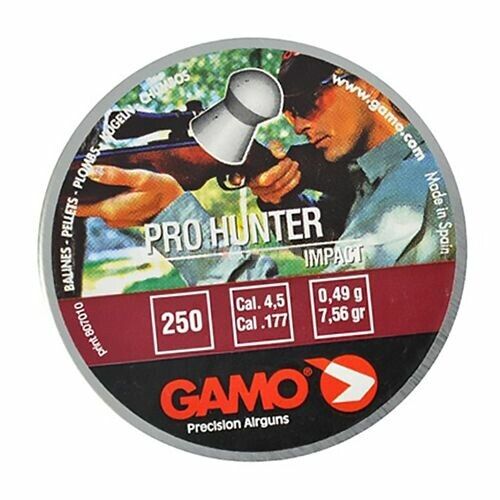 Пуля пневм. Gamo Pro Hunter 4.5мм 0,49гр 250шт