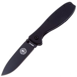 Нож ESEE Zancudo Black сталь AUS-8 рукоять Black GFN (BRKR1B)