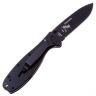 Нож ESEE Zancudo Black сталь AUS-8 рукоять Black GFN (BRKR1B)