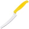 Нож кухонный Spyderco Z-Cut Blunt Serrated cталь CTS-BD1 рук. желтый полипропилен (K13SYL)
