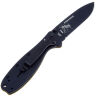 Нож ESEE Zancudo Black сталь AUS-8 рукоять Olive Drab GFN (BRKR1ODB)