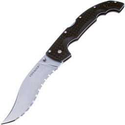 Нож Cold Steel Voyager Vaquero Extra Large Serrated сталь AUS-10A рукоять Grivory (29AXVS)