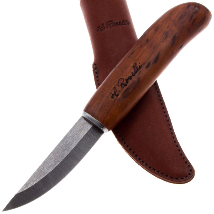 Нож Roselli Carpenter knife RW210 сталь Ultra High Carbon рукоять карельская береза