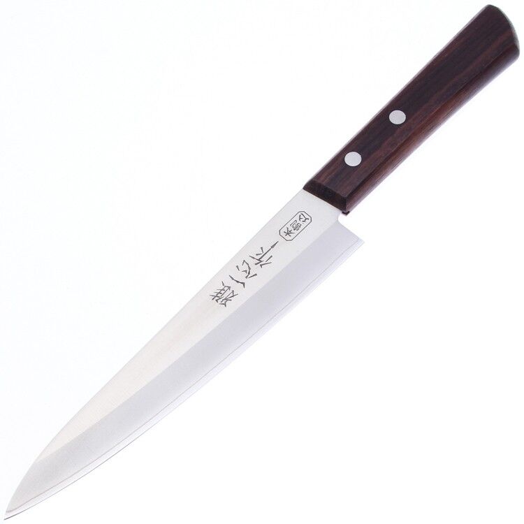 Нож кухонный Kanetsugu Special Offer 150мм сталь AUS-8/SUS410 рукоять розовое дерево (2002)