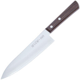 Нож кухонный Kanetsugu Special Offer 180мм сталь AUS-8/SUS410 рукоять розовое дерево (2004)