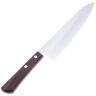 Нож кухонный Kanetsugu Special Offer 210мм сталь AUS-8/SUS410 рукоять розовое дерево (2005)