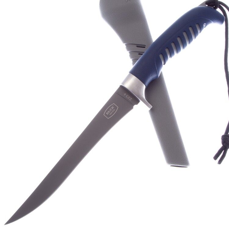 Нож филейный BUCK Silver Creek 6 3/8" Filet сталь 420J2 рукоять GRN/Dynaflex (0223BLS)