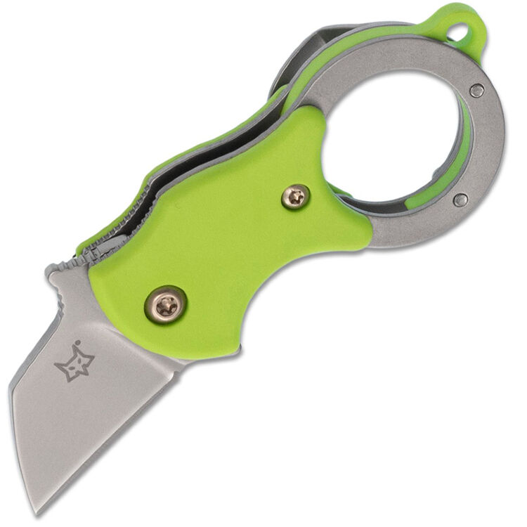 Нож FOX Mini-Ta сталь 1.4116 рукоять нейлон зеленый (FX-536G)