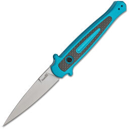 Нож Kershaw Launch 8 сталь CPM-154 рукоять Teal Aluminium/CF (7150TEALSW)